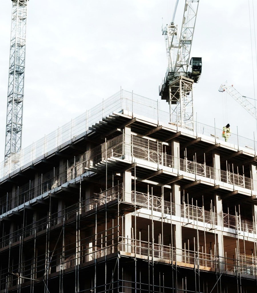 RCC structure under construction